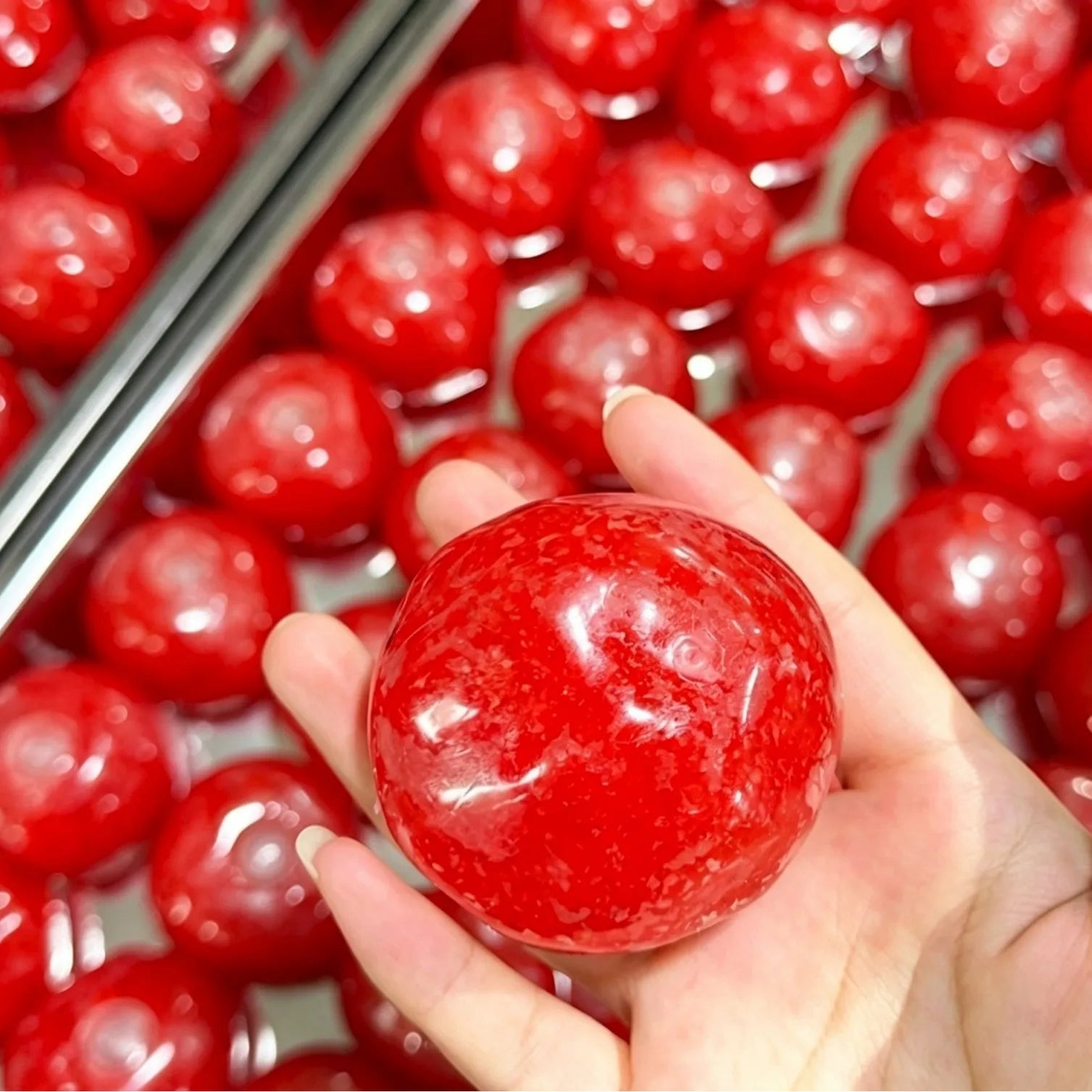 Balle Anti-Stress Squishy Maltose Transparente – Jouet Sensoriel à Rebond Lent