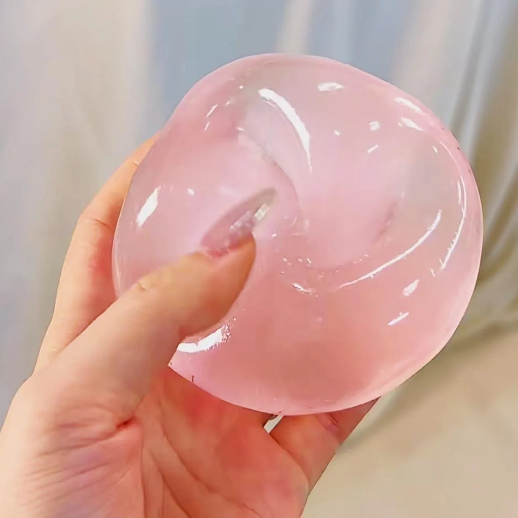 Transparent Maltose Squishy Stress Ball - Slow Rebound Sensory Toy