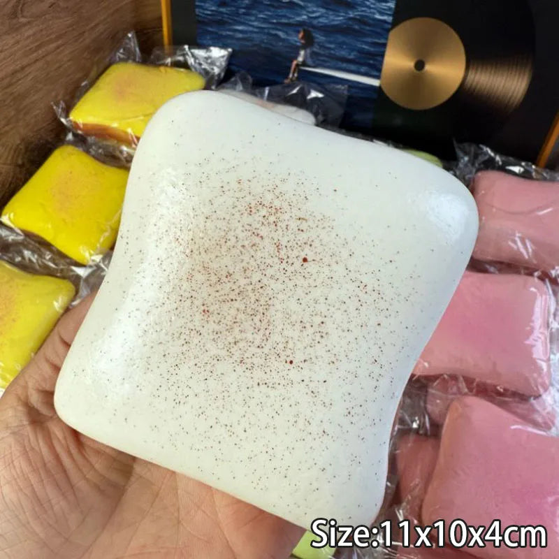 Squishy Toast– Jouet Sensoriel Anti-Stress à Rebond Lent