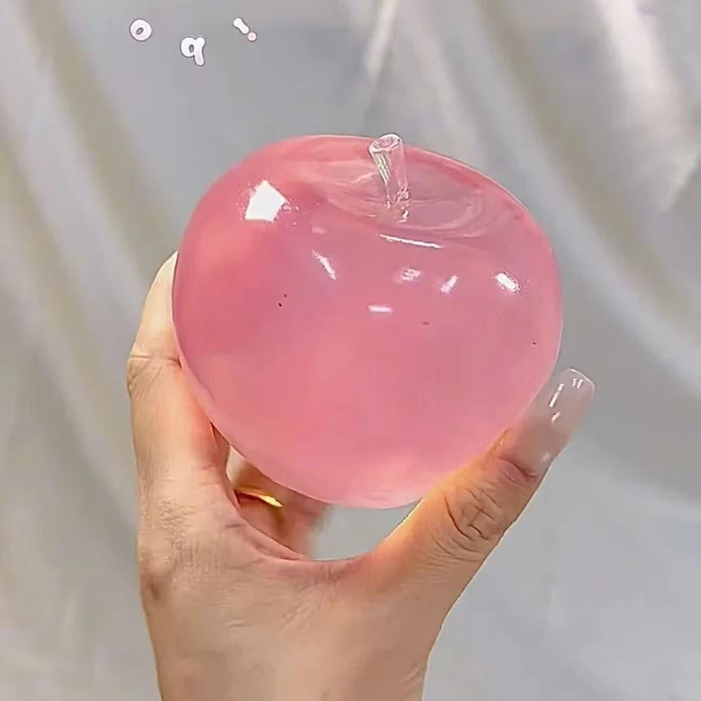 Transparent Maltose Squishy Stress Ball - Slow Rebound Sensory Toy