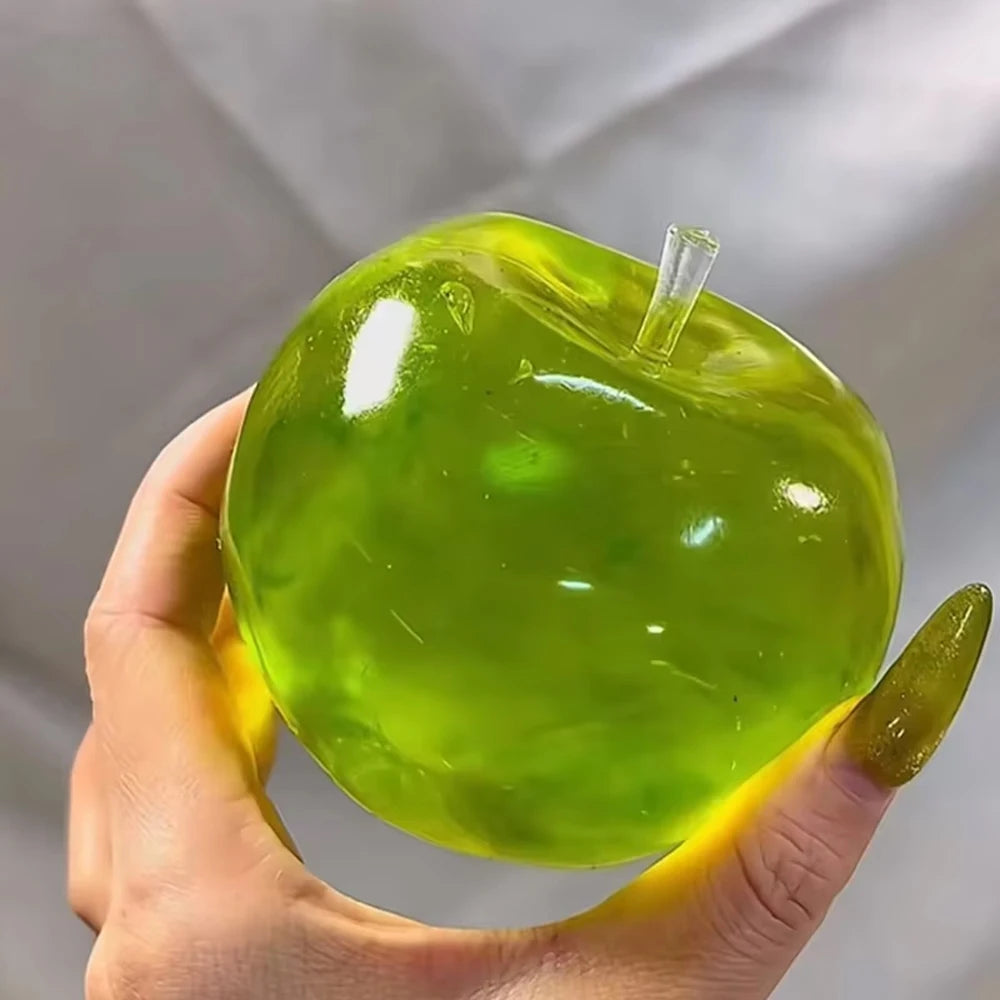 Transparent Maltose Squishy Stress Ball - Slow Rebound Sensory Toy