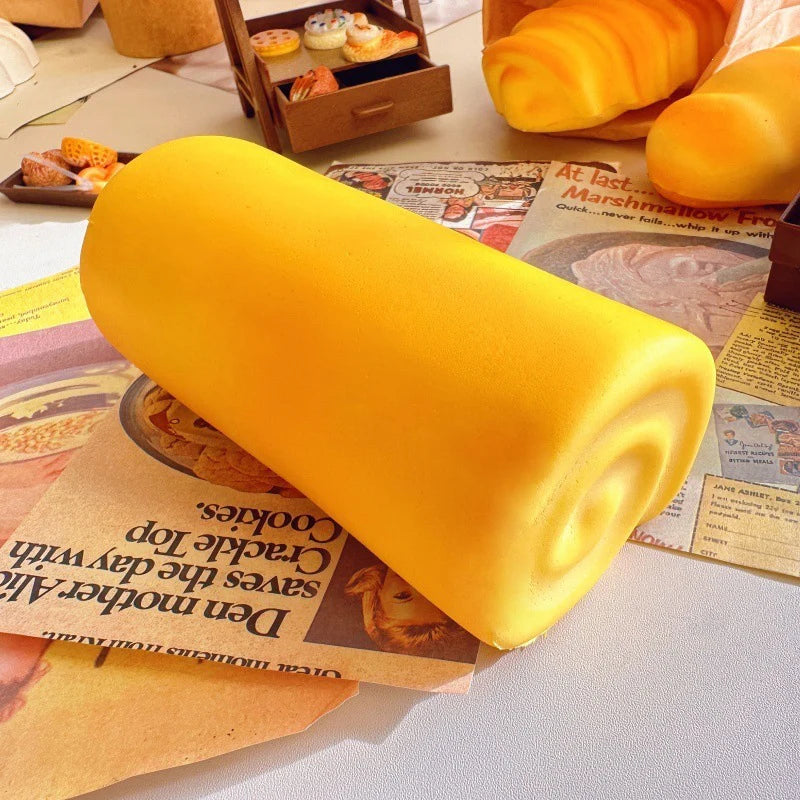 Squishy Toast– Jouet Sensoriel Anti-Stress à Rebond Lent